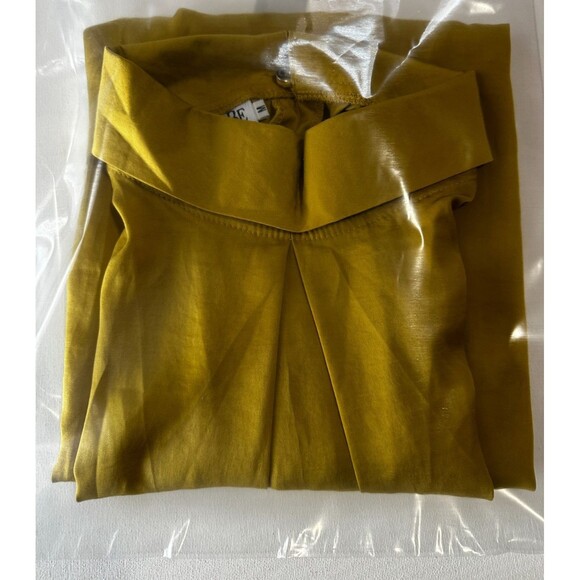 Elegant Mustard Sleeveless Dress - Picture 10 of 11